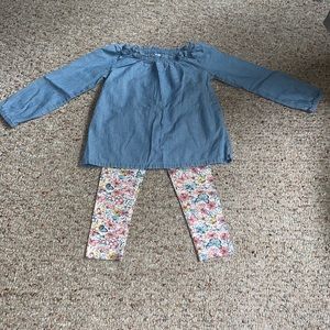 Toddler Girls 3T Carter’s Outfit. New without tags